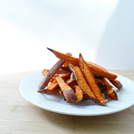 sweet and creamy sweet potato fries