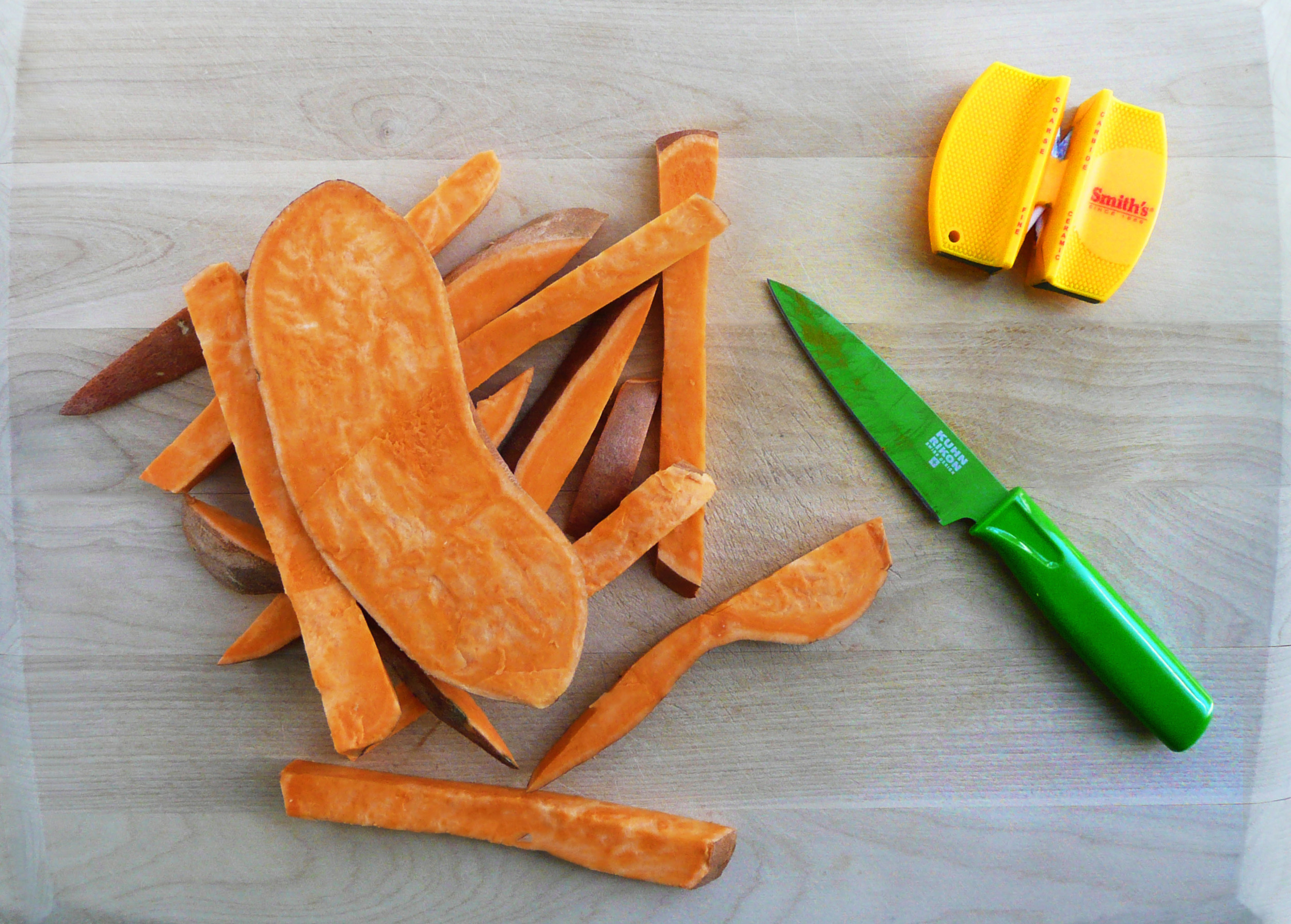 How to Cut a Sweet Potato