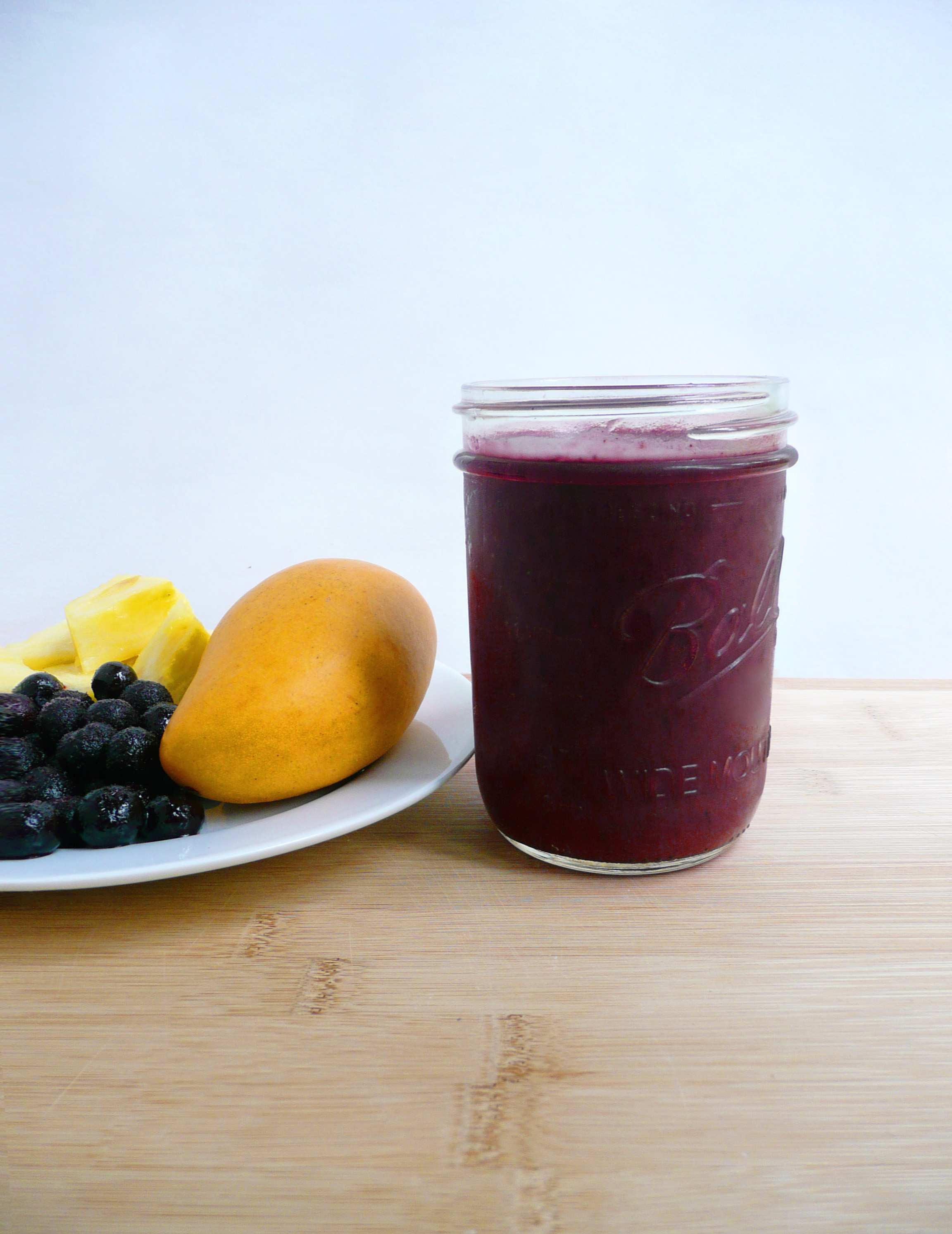 blueberry smoothie 1