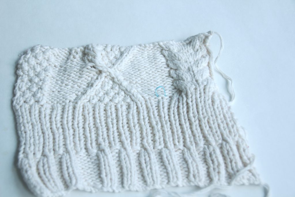 Aran Sweater Swatch